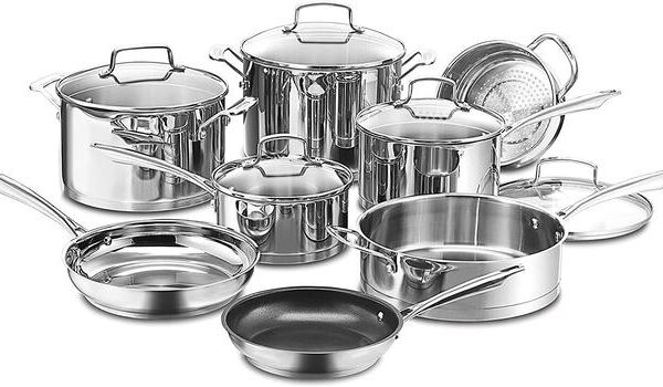 Cuisinart Chef's Classic 83-13 Stainless Cookware 13-Piece Set