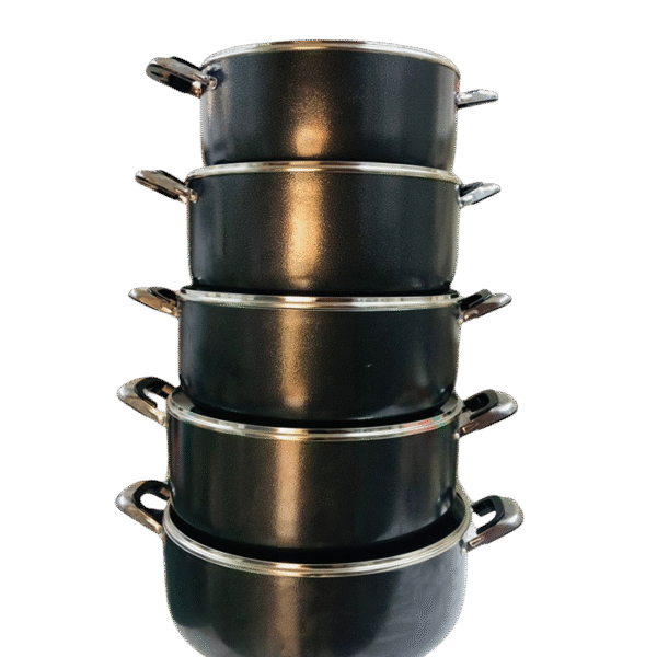 Big Nonstick Cooking pots 5 pieces