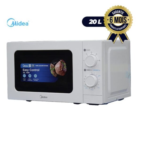 Midea Microwave - MM720C2GX-W - 20 Liters - 06 Months.