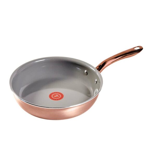 Preserve Ceramic Non-Stick Cookware, 12.5 Inch Frypan, Rose Gold