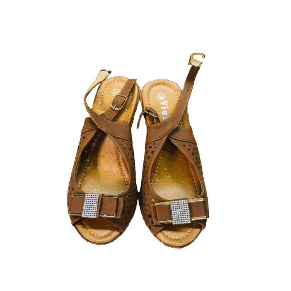 Vintage Vinini coffee Brown Sandals